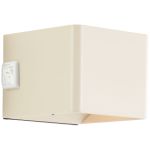 Brilliant Iseo Światło Ścienne Plastikowy Beige 4W 300lm - 830 Ciepła Biel | IP44 - Zewnętrzna - Czujnik ruchu i Światła - USB Do Ponownego Naładownia 