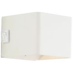 Brilliant Iseo Światło Ścienne Plastikowy Valkoinen 4W 300lm - 830 Ciepła Biel | IP44 - Z USB