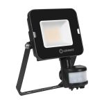 Ledvance LED Iluminacja Kompaktowy Czarny 20W 2000lm 100D - 840 Zimna Biel | IP65 - Symetryczny - Czujnik ruchu i światła