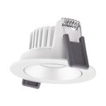Ledvance LED Spot Adjust Aluminium Valkoinen 8W 720lm 36D - 940 Zimna Biel | Aukko 68mm - IP20 - Najlepsze renderowanie kolorów - Ściemnianie