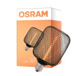Osram Decor Straw E27 Special Włókno Przezroczysty 3.5W 110lm - 818 Bardzo Ciepła Biel | Ściemnianie - Zamienne 15W