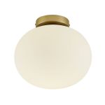 Nordlux Alton Lampa sufitowa 27,5 Metal Mosiądz | Nadaje Się Do 1x E27