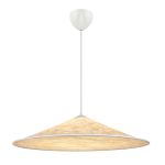 DFTP by Nordlux Hill 85 Lampa Wisząca Tekstyl i Metal Valkoinen | Nadaje Się Do 3x E27