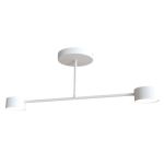 Emibig Lampa sufitowa Halo Stal Valkoinen | Nadaje Się Do 2x GX53 - Max 8W