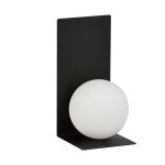 Emibig Światło Ścienne Form Stal Czarny | Nadaje Się Do 1x E14 - Max 10W