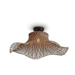 Good&Mojo Lampa sufitowa Ibiza Bambus Brązowy L | Nadaje Się Do 1x E27 