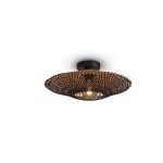 Good&Mojo Lampa sufitowa Kalimantan Bambus Czarny | Nadaje Się Do 1x E27 