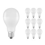 Opakowanie 10x Ledvance Classic LED E27 Gruszka Matowy 19W 2452lm - 827 Bardzo Ciepła Biel | Zamienne 150W