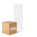 Opakowanie 10x Ledvance Dulux-F LED 20W - 840 Zimna Biel | 4-Piny - Zamienne 36W