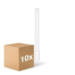 Opakowanie 10x Ledvance Dulux-L LED 18W - 840 Zimna Biel | 4-Piny - Zamienne 36W