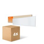 Opakowanie 4x Ledvance LED Panel Kompaktowy Aluminium Valkoinen 33W 3630lm - 840 Zimna Biel | 120x30cm - UGR < 19