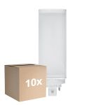 Opakowanie 10x Ledvance Dulux-TE LED 10W 1100lm - 840 Zimna Biel | 4-Piny - Zamienne 26W