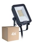 Opakowanie 4x Philips LED Iluminacja Ledinaire BVP167 10W 1200lm 110D - 830-840-865 CCT | IP65 - Symetryczny