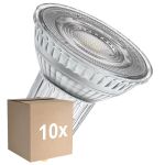 Opakowanie 10x Ledvance LED Spot GU10 PAR16 6.1W 575lm 60D - 927 Bardzo Ciepła Biel | Najlepsze Renderowanie Kolorów - Ściemnianie - Zamienne 80W