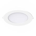 Noxion LED Downlight Slim V2.0 TRIAC Ściemnianie 24W 2400lm 840 Zimna Biel | 225mm - Aukko 200mm - IP44