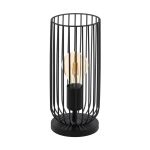 Eglo Lampa Stołowa Roccamena Stal Czarny | Nadaje Się Do 1x E27