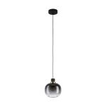 Eglo Lampa Wisząca Oilella Stal Czarny Złoty | IP20 - Nadaje Się Do 1x E27 