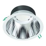 Philips LED Downlight Coreline DN142B Aluminium Valkoinen 19.2W 2300lm 60D - 840 Zimna Biel | Aukko 200mm - IP20 - UGR<19