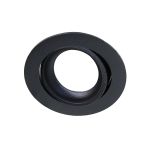 Noxion Wpuszczany Spot Vision MR16 uchylny Czarny | Aukko 69mm - GU10 Trzonek