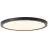 Brilliant Tuco Lampa sufitowa Plastikowy Czarny Valkoinen 16W 2100lm - 827 Bardzo Ciepła Biel | 250mm