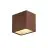 SLV Sitra Cube Światło Ścienne Aluminium Inne 11W 1270lm - 840 Zimna Biel | Zewnętrzna - IP65