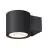 SLV Oculus Phase Światło Ścienne Aluminium Czarny 8.5W 570lm - 920-930 Dim To Warm | Najlepsze Renderowanie Kolorów - Ściemnianie 