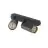 SLV Grip! Aluminium Spot Czarny | Nadaje Się Do 2x GU10