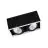 Ledvance LED Spot plac Multi uchylny Czarny-Valkoinen 2x30W 5400lm 38D - 840 Zimna Biel | Aukko 320x160mm