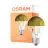 Osram Classic LED E27 Gruszka Włókno Mirror Złoty 6.5W 650lm - 827 Bardzo Ciepła Biel | Zamienne 50W