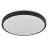 Ledvance LED Bulkhead Orbis London Czarny 24W 1450lm - 830 Ciepła Biel | 400mm - IP20