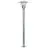 Nordlux Lønstrup 32 Lampa na postumencie Stal i Szkło Szary | 320mm - IP44 - Nadaje Się Do E27
