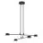 Emibig Lampa Wisząca Modus Stal Czarny | Nadaje Się Do 4x GX53 - Max 12W