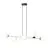 Emibig Lampa Wisząca Gravity Stal Czarny | Nadaje Się Do 6x E14 - Max 10W