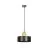 Emibig Lampa Wisząca Torin Stal Czarny | Nadaje Się Do 1x E27 - Max 15W