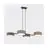 Emibig Lampa Wisząca Drumz Stal Brązowy | Nadaje Się Do 4x E14 - Max 10W