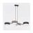 Emibig Lampa Wisząca Drumz Stal Czarny | Nadaje Się Do 4x E14 - Max 10W