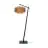Good&Mojo Lampa podłogowa Bhutan Bambus Czarny L| Nadaje Się Do 1x E27 