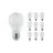 Opakowanie 10x Noxion Lucent Classic LED E27 Gruszka Matowy 8W 806lm - 827 Bardzo Ciepła Biel | Zamienne 60W