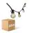 D'Lite Sparkl LED Lampki choinkowe 4W 250lm - 827 Bardzo Ciepła Biel | IP44 - 5x 5m (25m Razem)