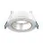 Noxion LED Spot Ares Głęboki ring Valkoinen - Z Inner Pierścień Srebro | Aukko 68mm - incl. GU10 Fitting