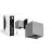 D'Lite Światło Ścienne Elingen Szary 4.9W 480lm - 830 Ciepła Biel