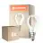 Opakowanie 6x Osram Classic LED E14 Piłka Włókno Przezroczysty 5.9W 806lm - 827 Bardzo Ciepła Biel | Ściemnianie - Zamienne 60W