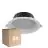 Opakowanie 6x Noxion LED Downlight Hera Średni Wpuszczany Valkoinen 9W 900lm 80D - 827-830-840 CCT | 146mm - Aukko 120mm