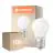 Opakowanie 10x Ledvance Classic LED E27 Gruszka Matowy 3.4W 470lm - 827 Bardzo Ciepła Biel | Ściemnianie - Zamienne 40W