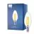Philips MASTER LED E14 Świeca Włókno Przezroczysty 3.4W 470lm - 922-927 Dim To Warm | Najlepsze Renderowanie Kolorów - Ściemnianie - Zamienne 40W