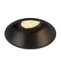 SLV Horn-T Spot Aluminium Czarny Okrągła | Aukko 97mm - Nadaje Się Do 1x GU10 