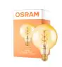 Osram Vintage 1906 LED E27 Globe Włókno Goud 125mm 4W 300lm - 820 Zeer Warm Wit | Dimbaar - Vervangt 28W