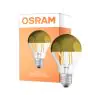 Osram Classic LED E27 Gruszka Włókno Mirror Złoty 6.5W 650lm - 827 Bardzo Ciepła Biel | Zamienne 50W