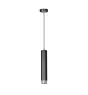 Emibig Lampa Wisząca Kibo Stal Czarny | Nadaje Się Do 1x GU10 - Max 10W