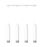 Emibig Lampa Wisząca Kibo Stal Valkoinen | Nadaje Się Do 4x GU10 - Max 10W